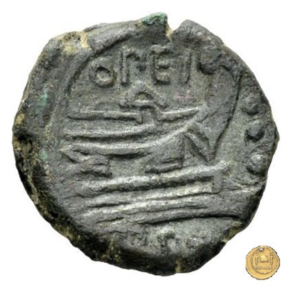 190/4 - quadrante Opimius 169-158 a.C. (Roma)