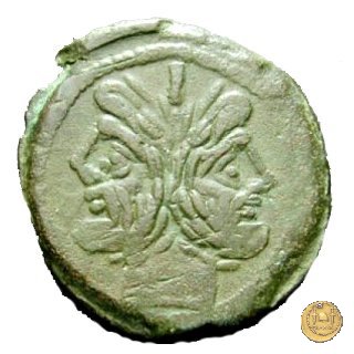 191/1 - asse Valerius 169-158 BC (Roma)