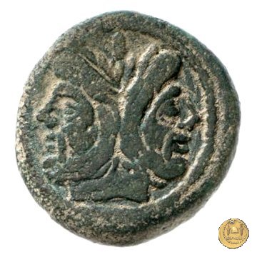 191/1 - asse Valerius 169-158 BC (Roma)