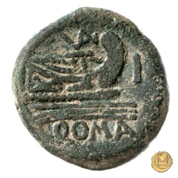 191/1 - asse Valerius 169-158 BC (Roma)