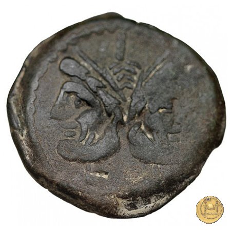 191/1 - asse Valerius 169-158 BC (Roma)