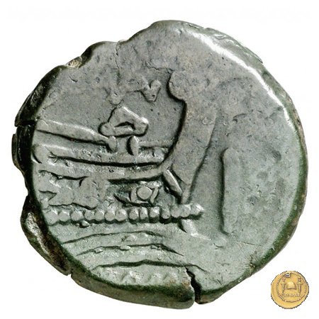 191/1 - asse Valerius 169-158 BC (Roma)