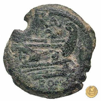 191/1 - asse Valerius 169-158 BC (Roma)