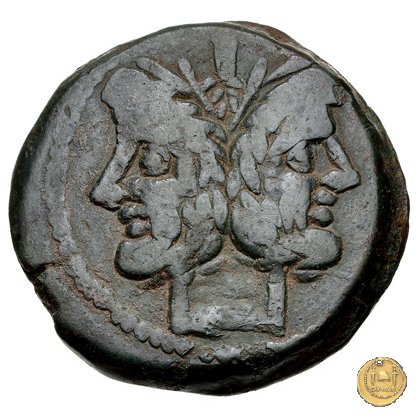 191/1 - asse Valerius 169-158 BC (Roma)