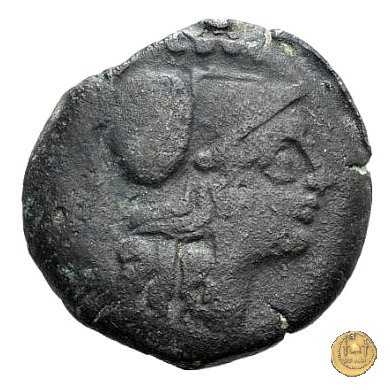 191/3 - triente Valerius 169-158 BC (Roma)