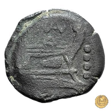 191/3 - triente Valerius 169-158 BC (Roma)