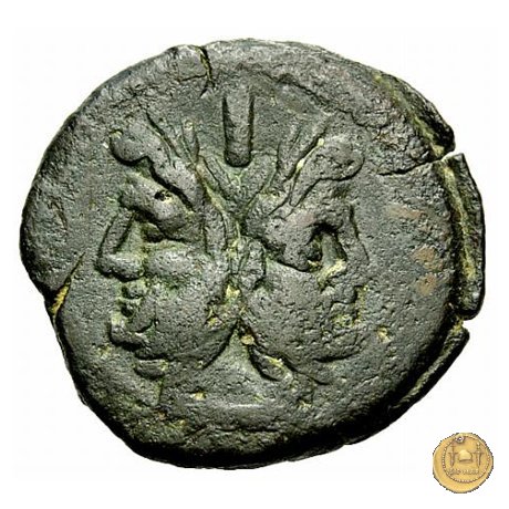 193/1 - asse (Papirius) Turdus 169-158 BC (Roma)