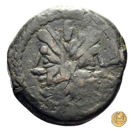 193/1 - asse (Papirius) Turdus 169-158 BC (Roma)