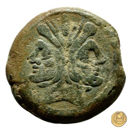 193/1 - asse (Papirius) Turdus 169-158 BC (Roma)