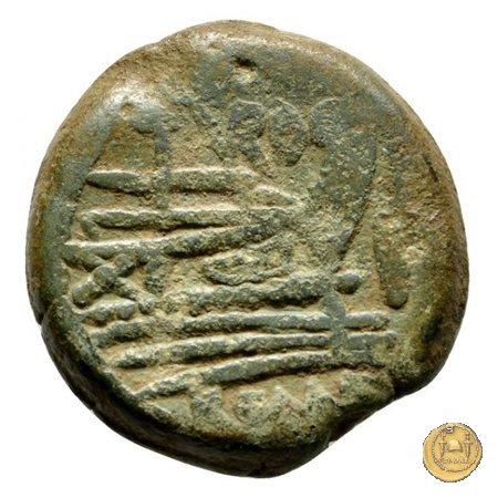 193/1 - asse (Papirius) Turdus 169-158 BC (Roma)