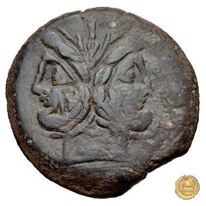 193/1 - asse (Papirius) Turdus 169-158 BC (Roma)