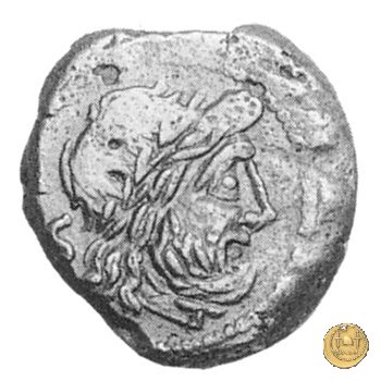 193/2 - semisse (Papirius) Turdus 169-158 BC (Roma)