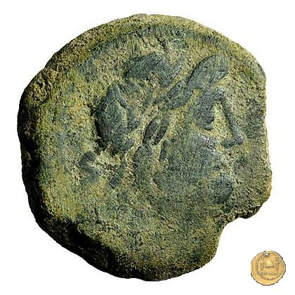 193/2 - semisse (Papirius) Turdus 169-158 BC (Roma)