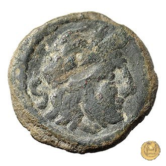193/2 - semisse (Papirius) Turdus 169-158 BC (Roma)