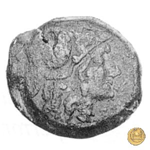 193/3 - triente (Papirius) Turdus 169-158 BC (Roma)