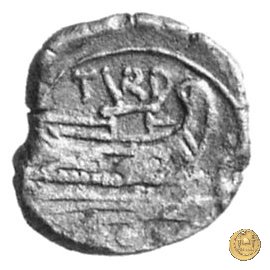 193/4 - quadrante (Papirius) Turdus 169-158 a.C. (Roma)