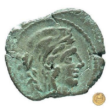 193/4 - quadrante (Papirius) Turdus 169-158 BC (Roma)