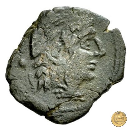 193/4 - quadrante (Papirius) Turdus 169-158 BC (Roma)