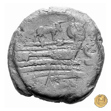 195/2 - semisse 169-158 BC (Roma)