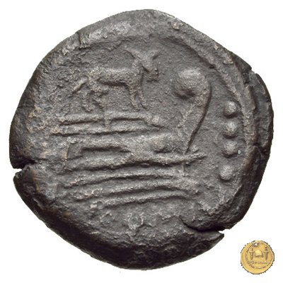 195/3 - triente 169-158 BC (Roma)