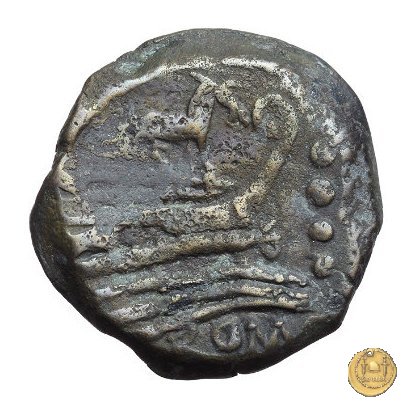 195/3 - triente 169-158 BC (Roma)