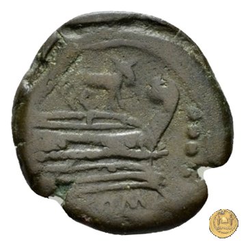 195/3 - triente 169-158 BC (Roma)