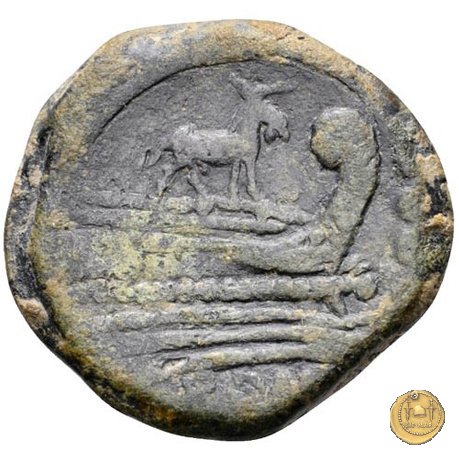 195/3 - triente 169-158 BC (Roma)