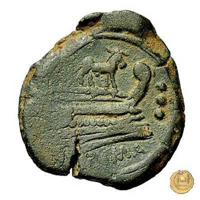 195/4 - quadrante 169-158 BC (Roma)