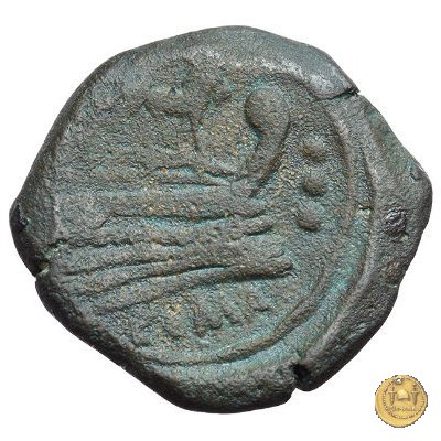 195/4 - quadrante 169-158 BC (Roma)