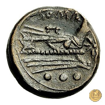 196/4 - quadrante 206-195 a.C. (Roma)
