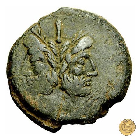 199/2 - asse Atilius Saranus 155 BC (Roma)