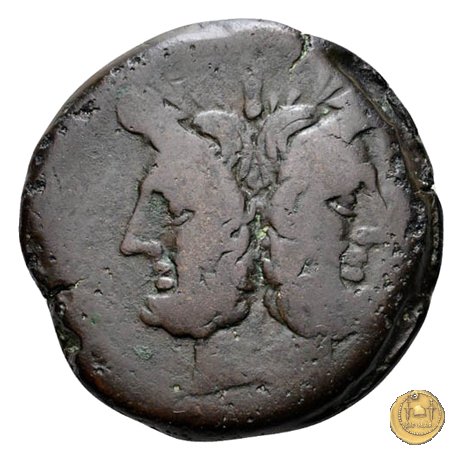 199/2 - asse Atilius Saranus 155 BC (Roma)