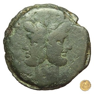 199/2 - asse Atilius Saranus 155 BC (Roma)