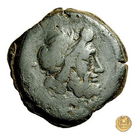 199/3 - semisse Atilius Saranus 155 BC (Roma)