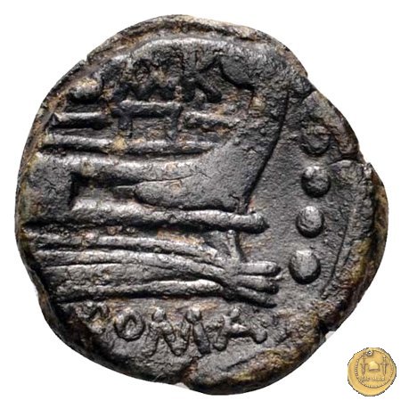 199/4 - triente Atilius Saranus 155 BC (Roma)