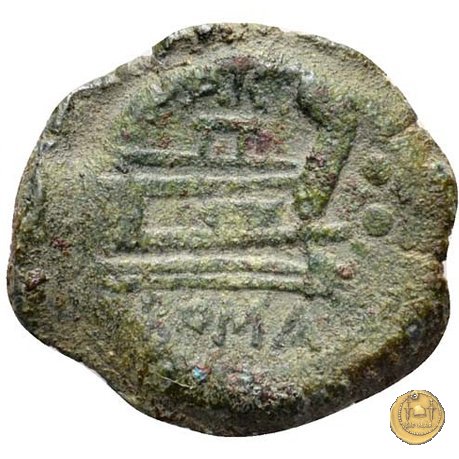 199/6 - sestante Atilius Saranus 155 BC (Roma)