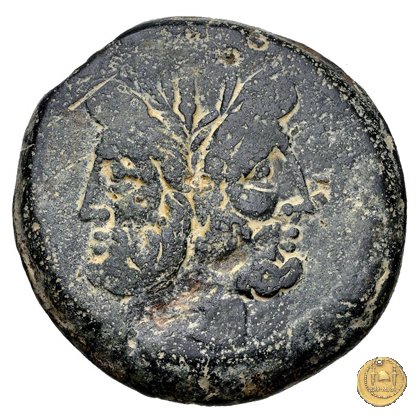 200/2 - asse Pinarius Natta 155 BC (Roma)