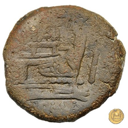 200/2 - asse Pinarius Natta 155 BC (Roma)
