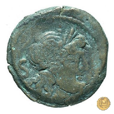 200/3 - semisse Pinarius Natta 155 BC (Roma)