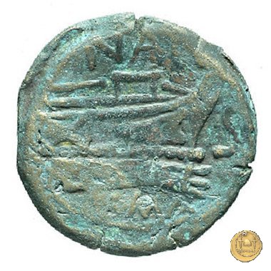 200/3 - semisse Pinarius Natta 155 BC (Roma)