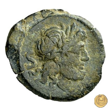 200/3 - semisse Pinarius Natta 155 BC (Roma)