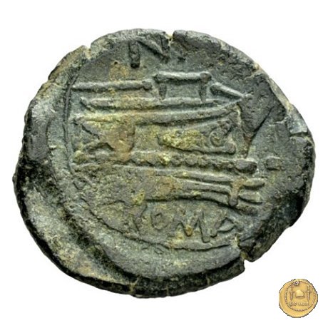 200/3 - semisse Pinarius Natta 155 BC (Roma)