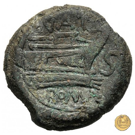 200/3 - semisse Pinarius Natta 155 BC (Roma)