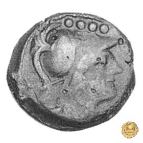 200/4 - triente Pinarius Natta 155 BC (Roma)