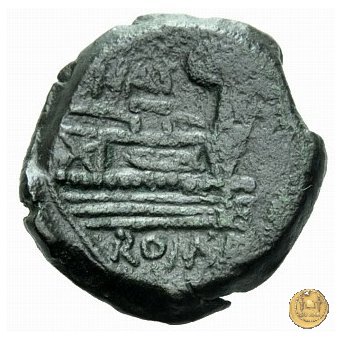 200/4 - triente Pinarius Natta 155 BC (Roma)