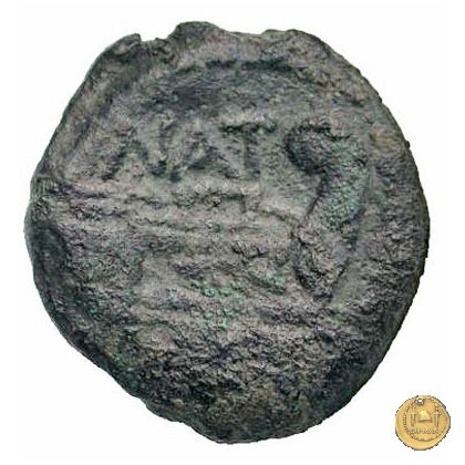 200/4 - triente Pinarius Natta 155 BC (Roma)