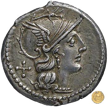 201/1 - denario C. Scribonius 154 BC (Roma)
