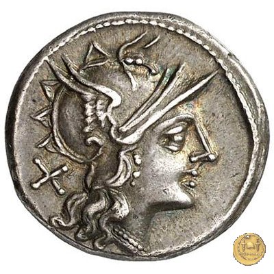 201/1 - denario C. Scribonius 154 BC (Roma)