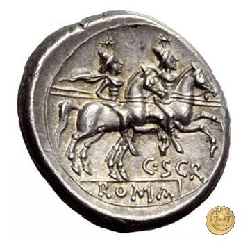 201/1 - denario C. Scribonius 154 BC (Roma)