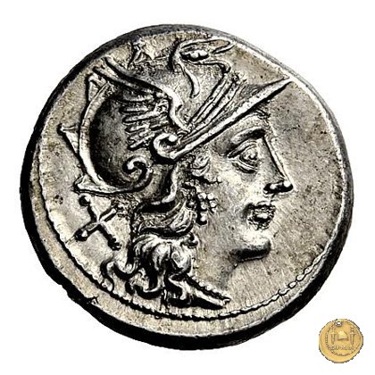 201/1 - denario C. Scribonius 154 BC (Roma)